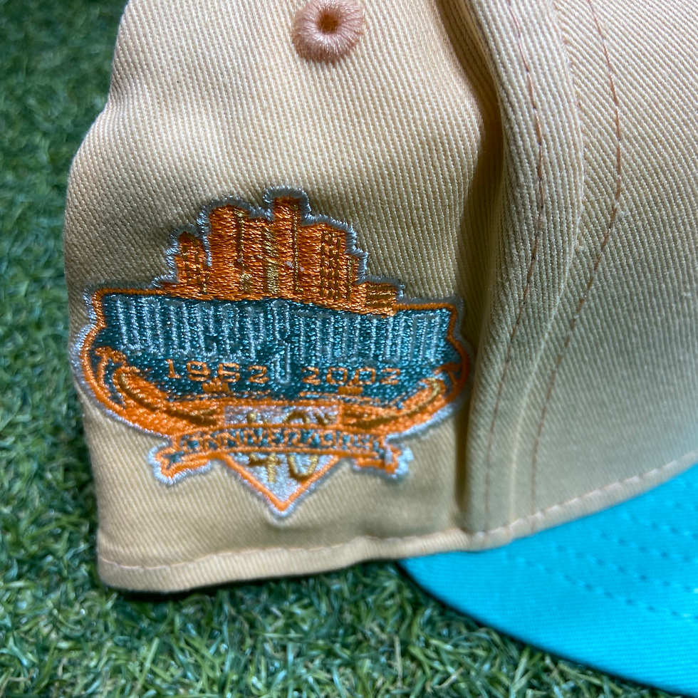 Thumbnail: Peach Mint Los Angeles Dodgers 40th Anniversary Fitted: 7 5/8