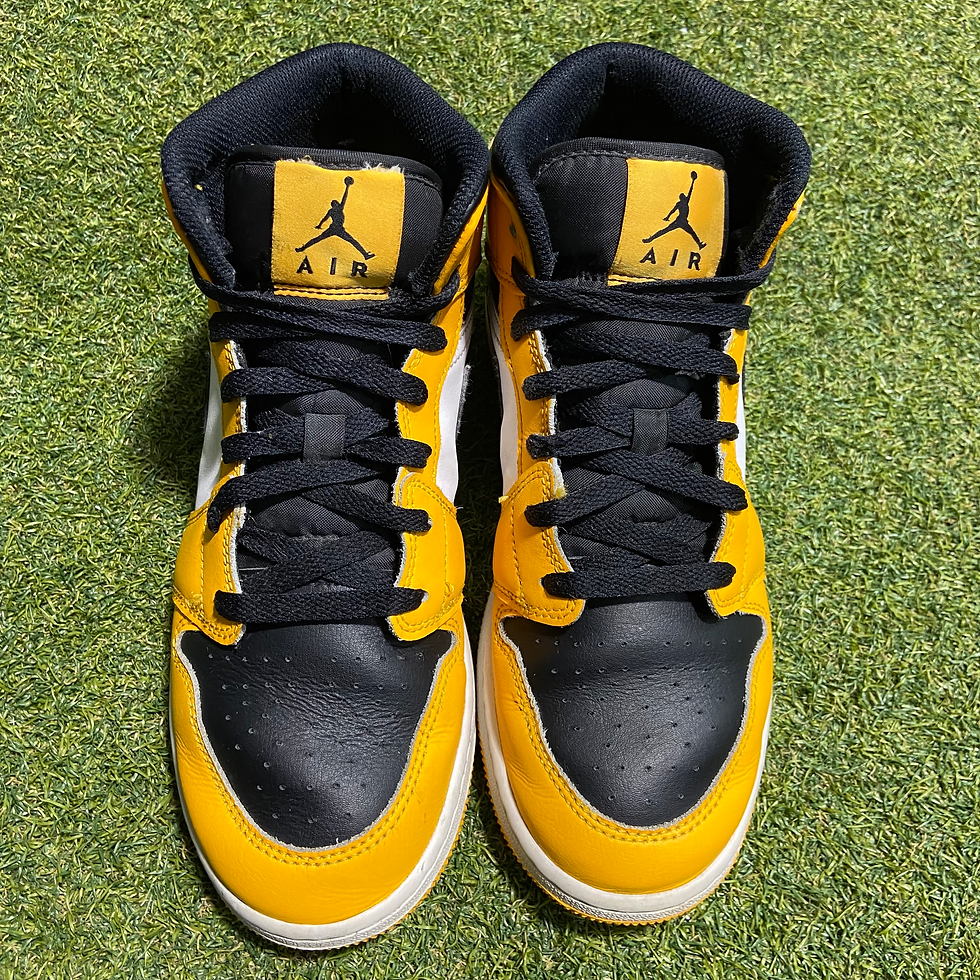 Thumbnail: Reverse Yellow Toe Mid 1s: 7Y
