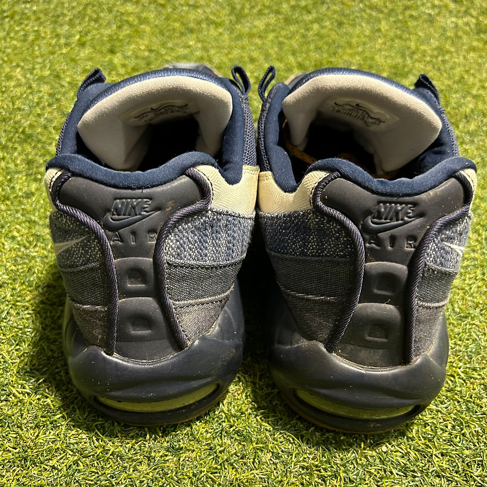 Thumbnail: Denim Dark Obsidian Gum Air Max 95: 11.5
