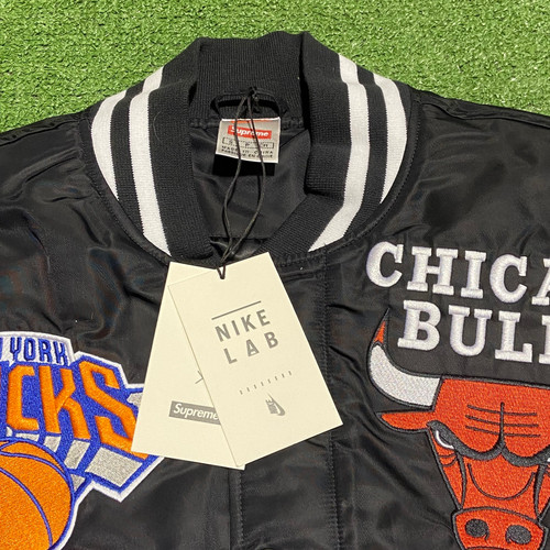 Supreme Nike®/NBA Teams Warm-Up Jacket Supreme Nike/NBA Teams Warm-Up Jacket Denim Men's - SS18 - US