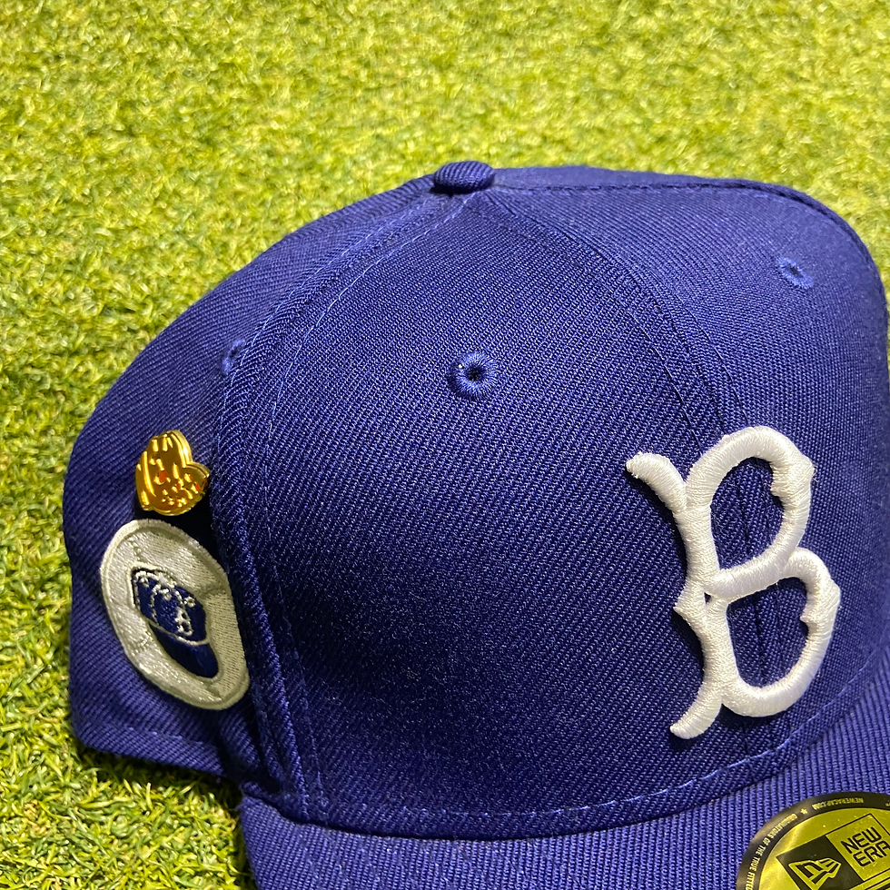 Thumbnail: Blue Brooklyn Dodgers Fitted: 7 3/4