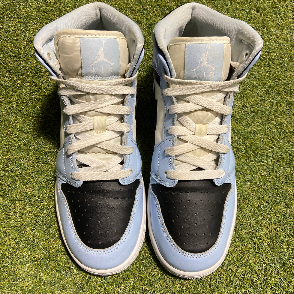 Thumbnail: Ice Blue Mid 1s: 7Y