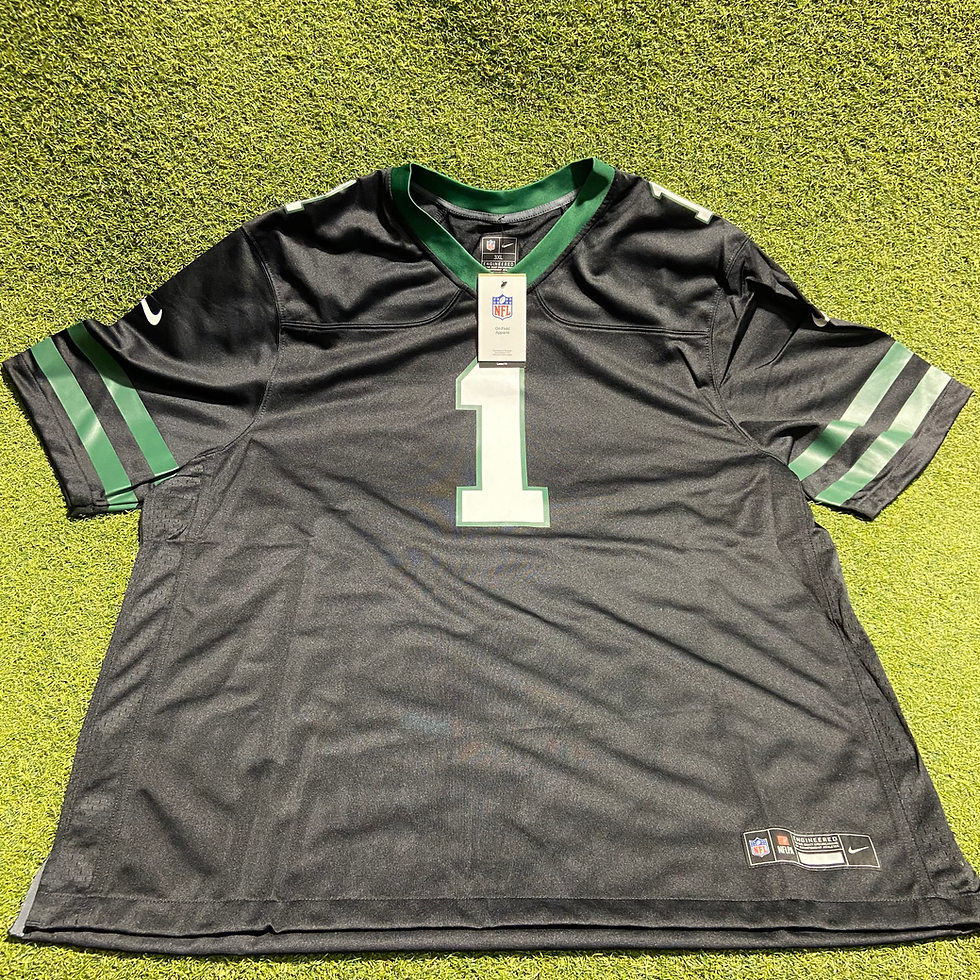 Thumbnail: New York Jets Gardner Nike Jersey Black: 3XL