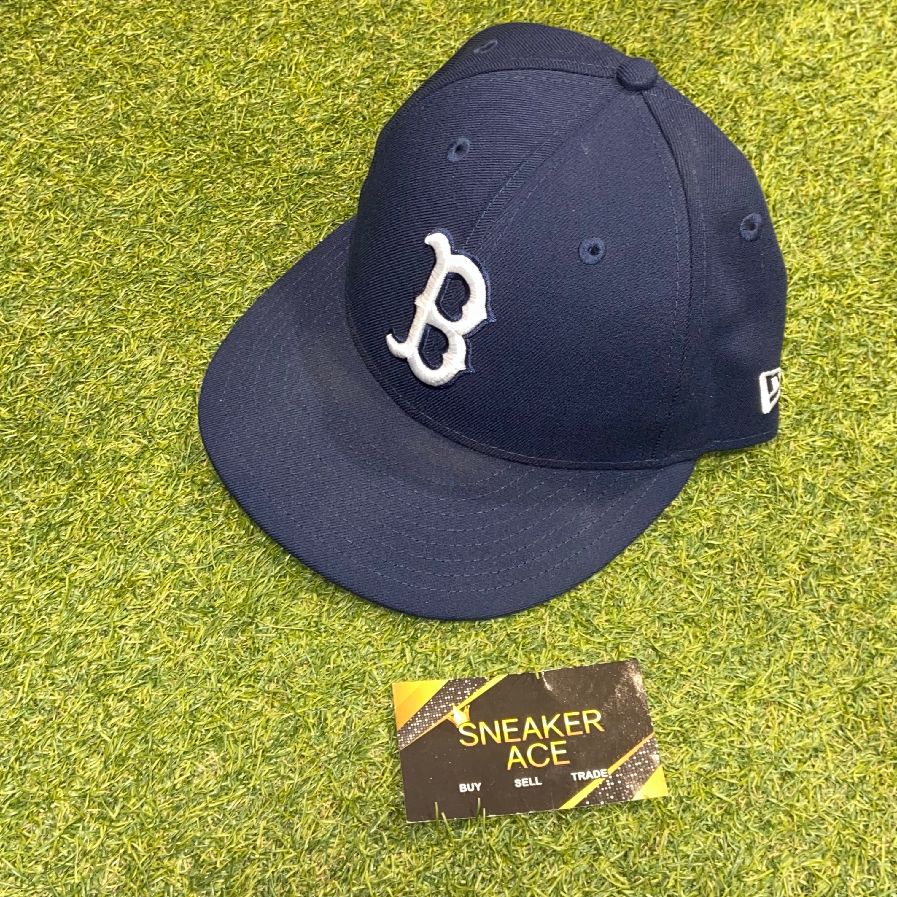 Blue Boston Red Sox Fitted: 7 5/8