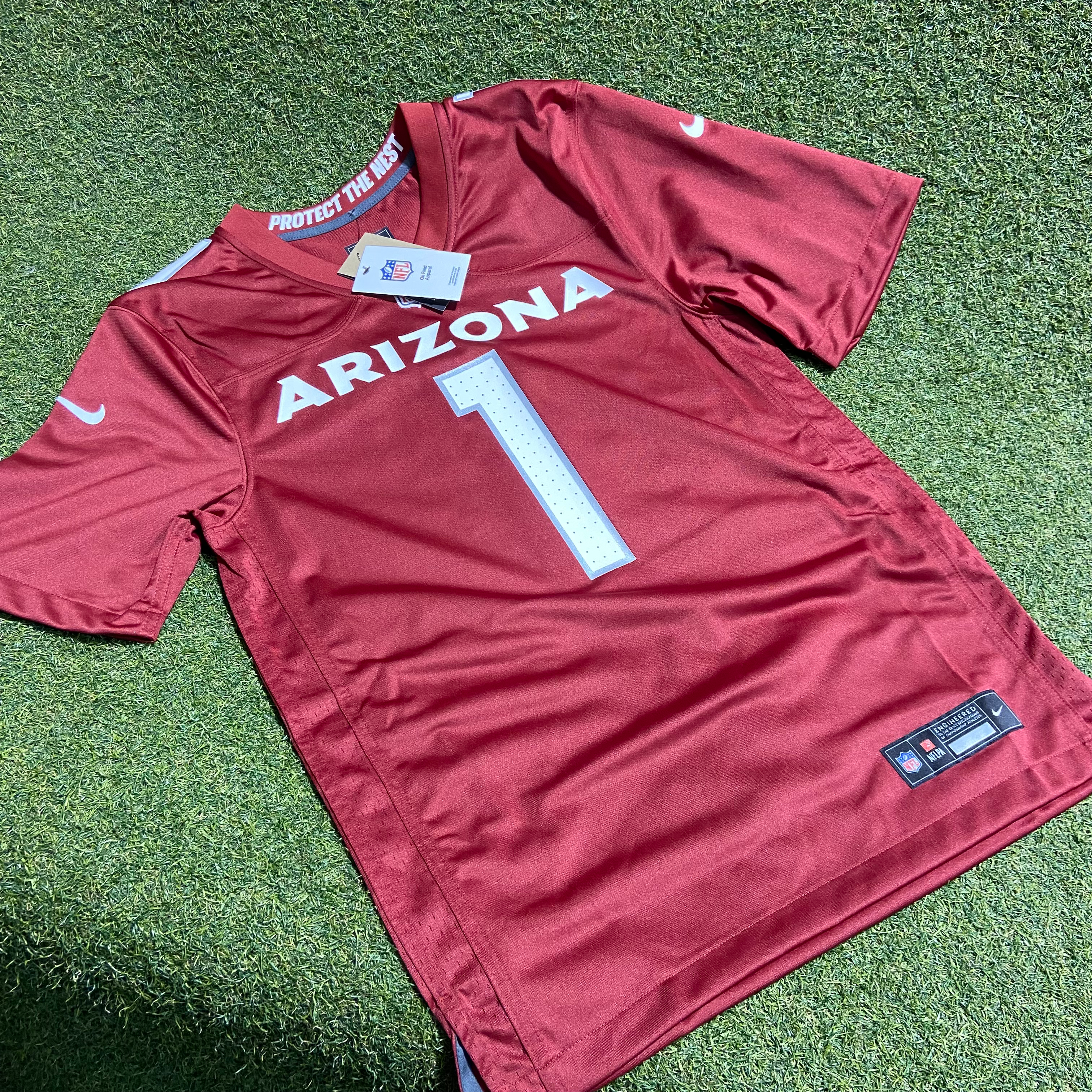 Arizona Cardinals Murray Nike Jersey Red: L