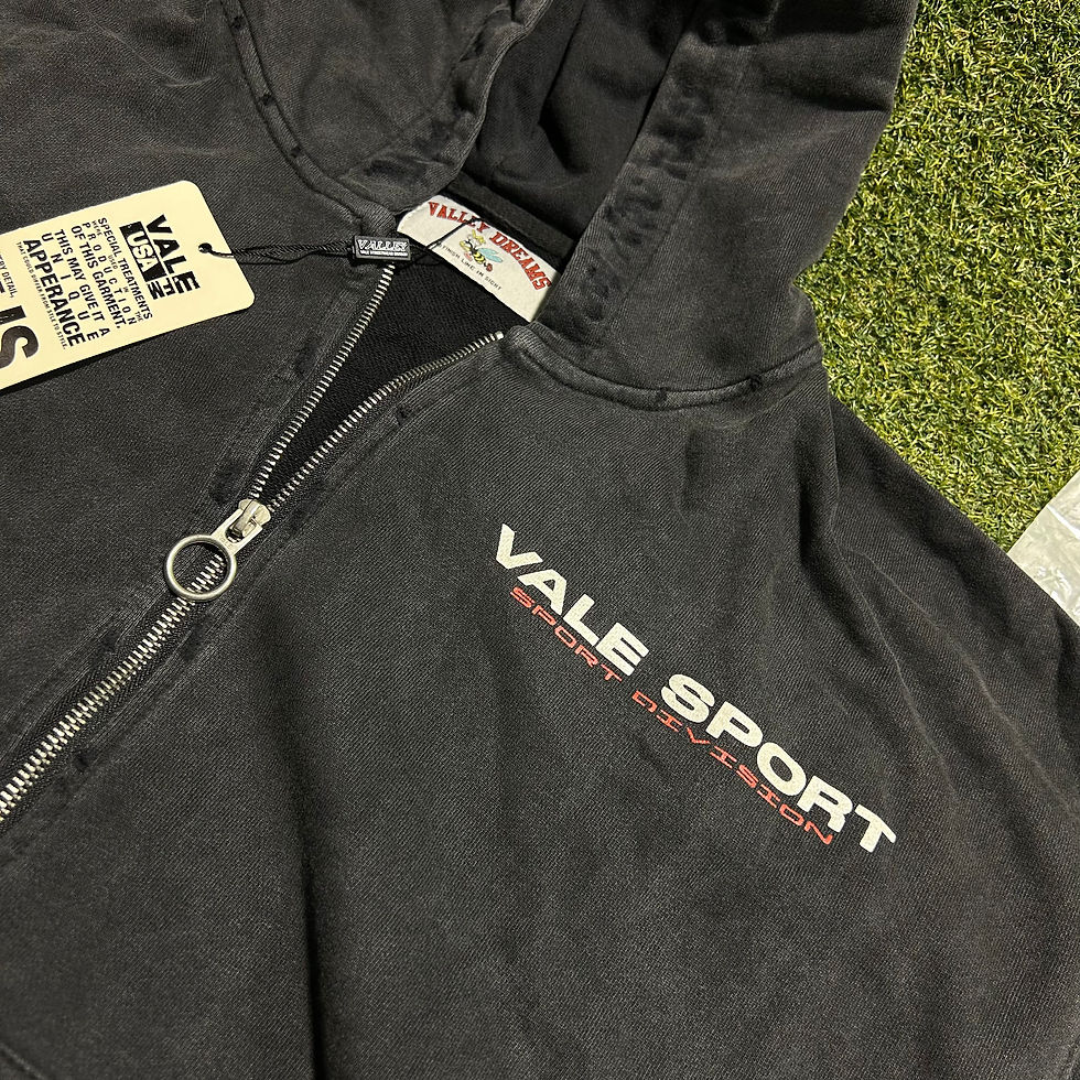 Thumbnail: Black Sports Division Vale Hoodie: L