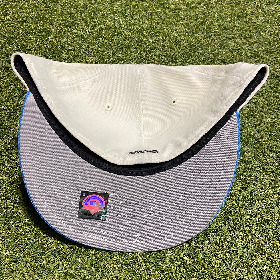 Thumbnail: White Myrtle Beach Pelicans Fitted: 7 3/4