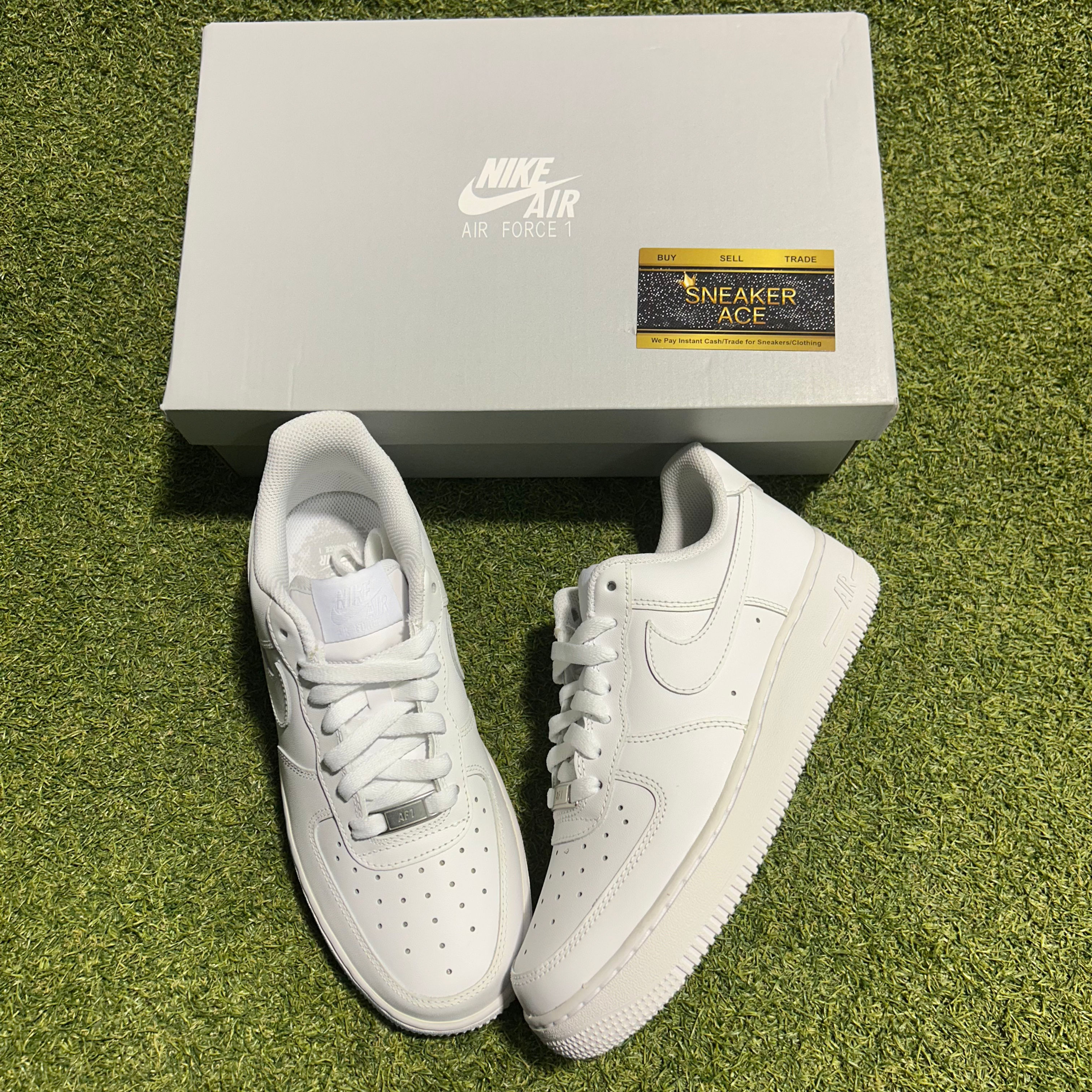 Triple White Air Force 1 Low: 6.5M