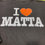 Thumbnail: Black I Heart Matta Thermal Longsleeve: XL