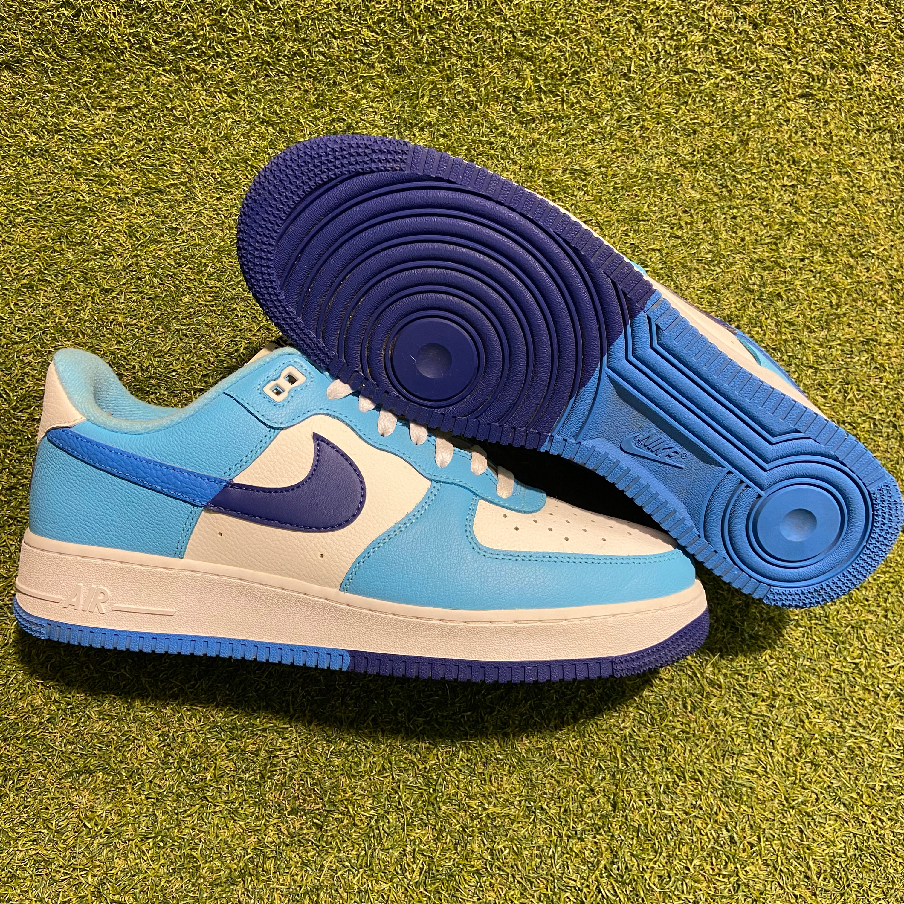 Light Photo Blue Split Air Force 1 Low: 12