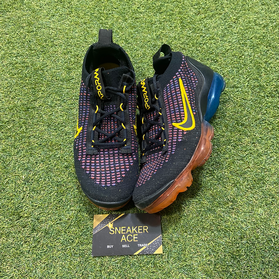2021 Black Multi VaporMax Flyknit: 4.5Y