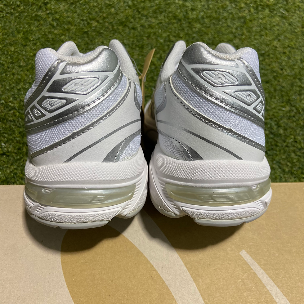 Thumbnail: White Pure Silver Heavy Metal ASICS Gel 1130: 4.5M