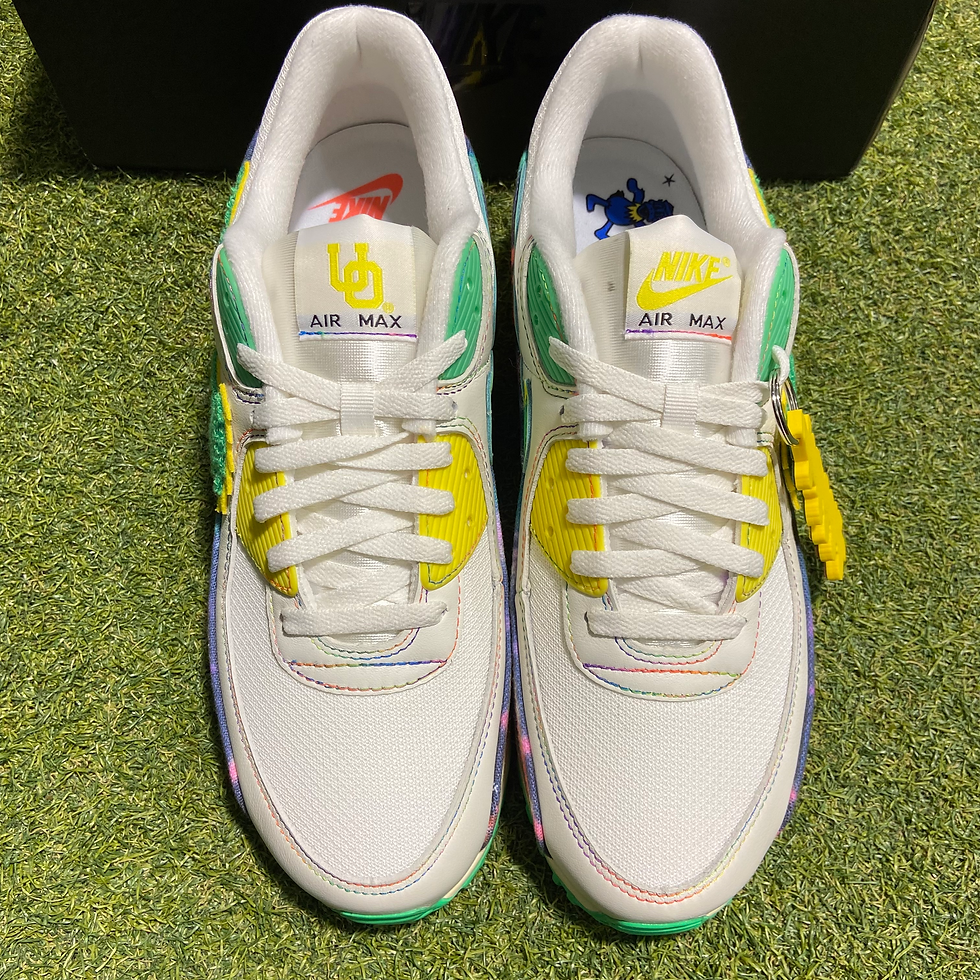 Thumbnail: Grateful Ducks Grateful Dead University Of Oregon Air Max 90: 11.5