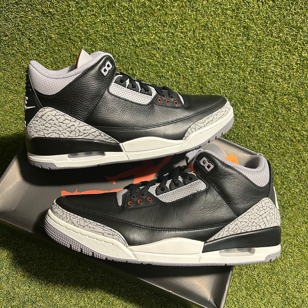 Thumbnail: 2024 Black Cement 3s: 13