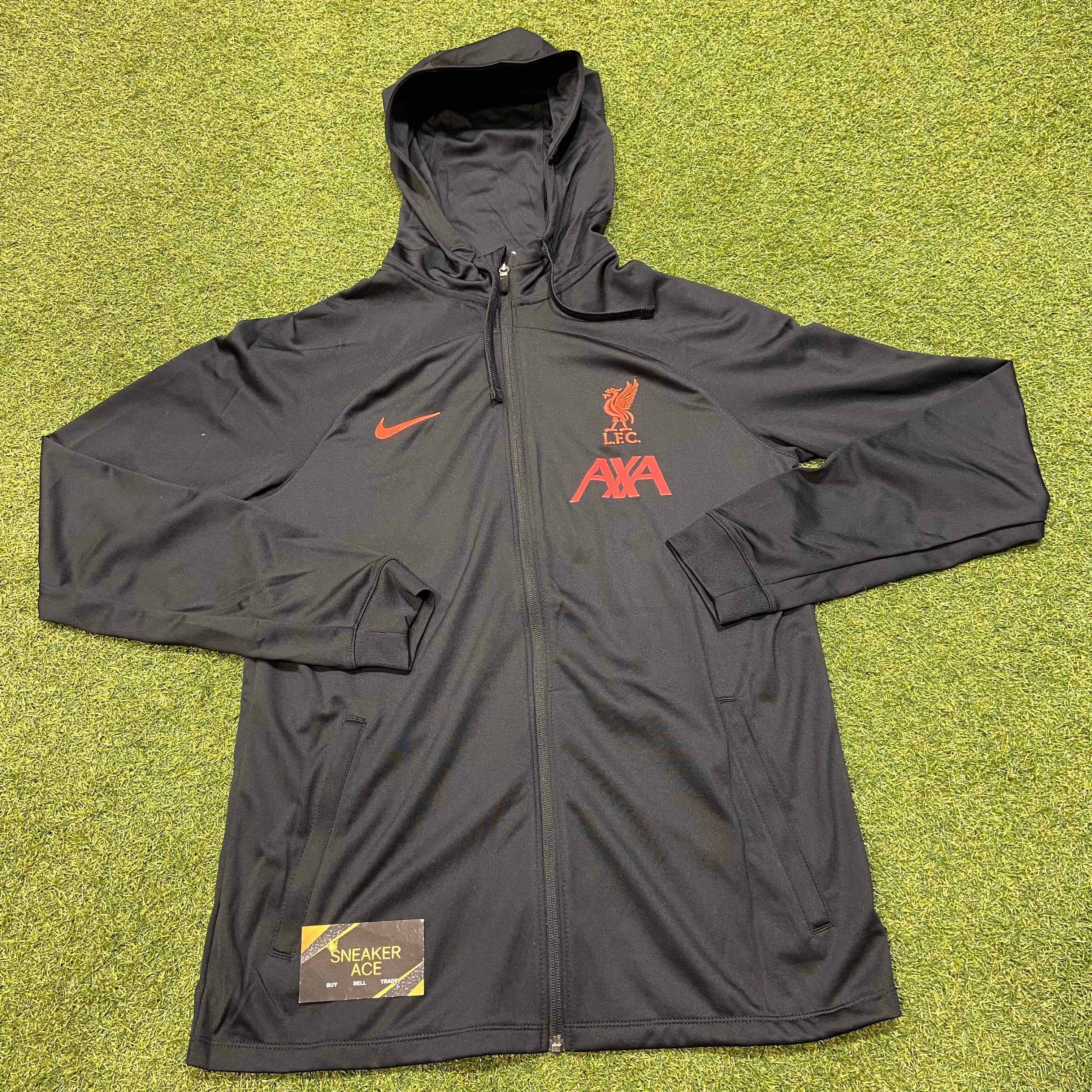 Black Strike Away Dri Fit Liverpool FC Nike Sweater: M