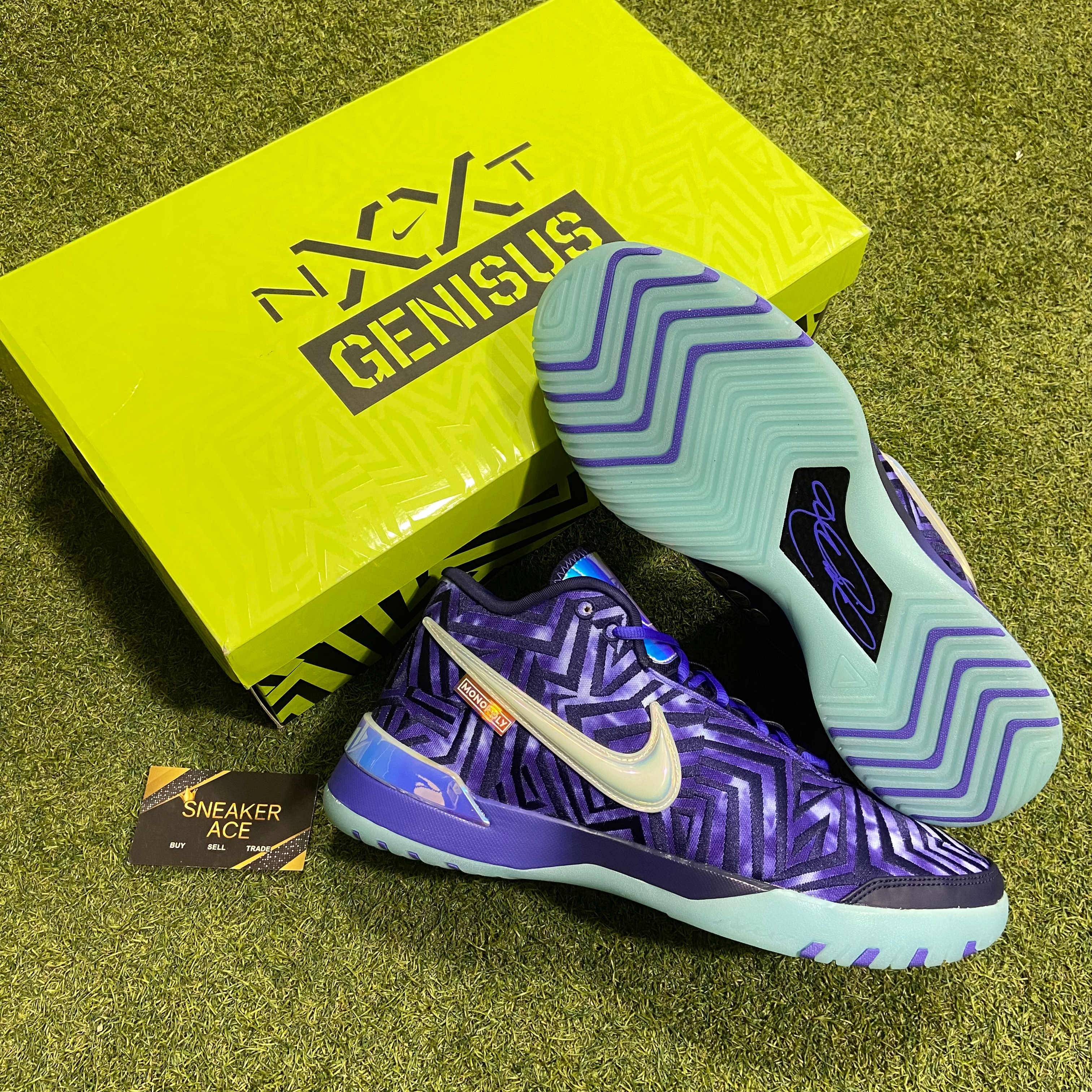Lebron NXXT Zoom Genisus Monopoly Persian Violet: 12