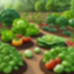 Organic Vegetable Garden Realistic Looking.jpg