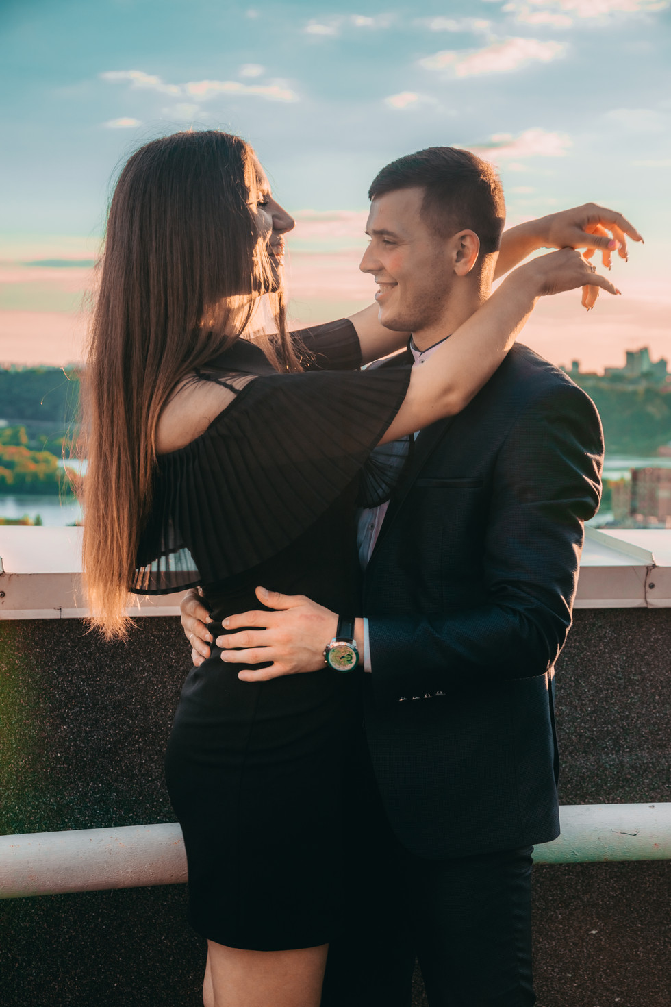 свидание на крыше, Киев