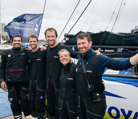 Sam Goodchild remplaçant à la barre de Macif s'impose pour sa première course sur la course des Caps