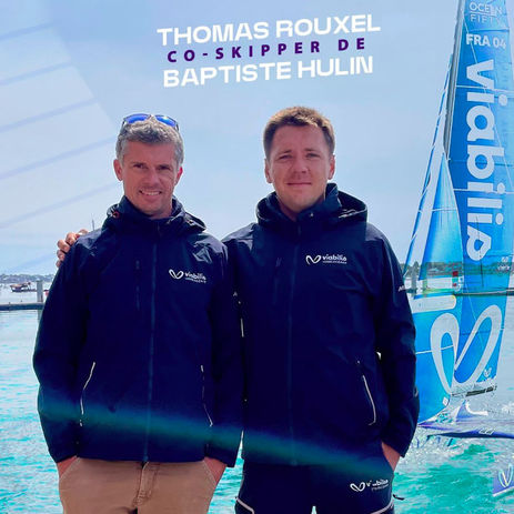 Thomas Rouxel co skipper sur Ocean Fifty