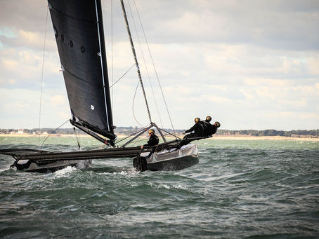 Spindrift s'étalonne à Fremantle