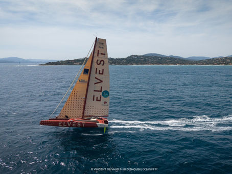 Les Ocean Fifty font le spectacle à Sainte Maxime pour l'Act 1 de la saison 2026 des Ocean Fifty Series, avec la victoire d'Elvest de Sébastien Rogues.
