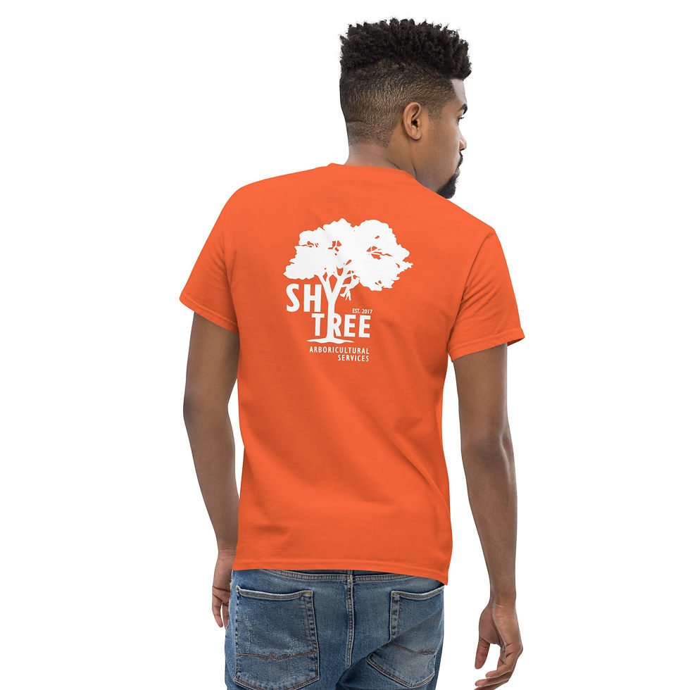 Thumbnail: Shy Tree Men's Classic T- White Logo