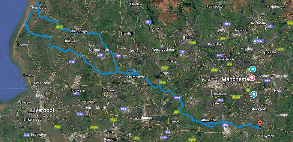 BHS pta road bike ride route map 2025 .png