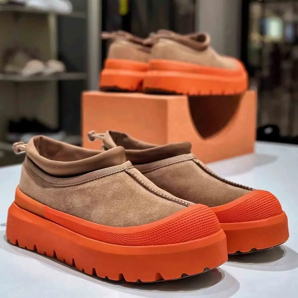 Thumbnail: Men's and Women's Winter Genuine Leather Snow-Proof and Non-Slip