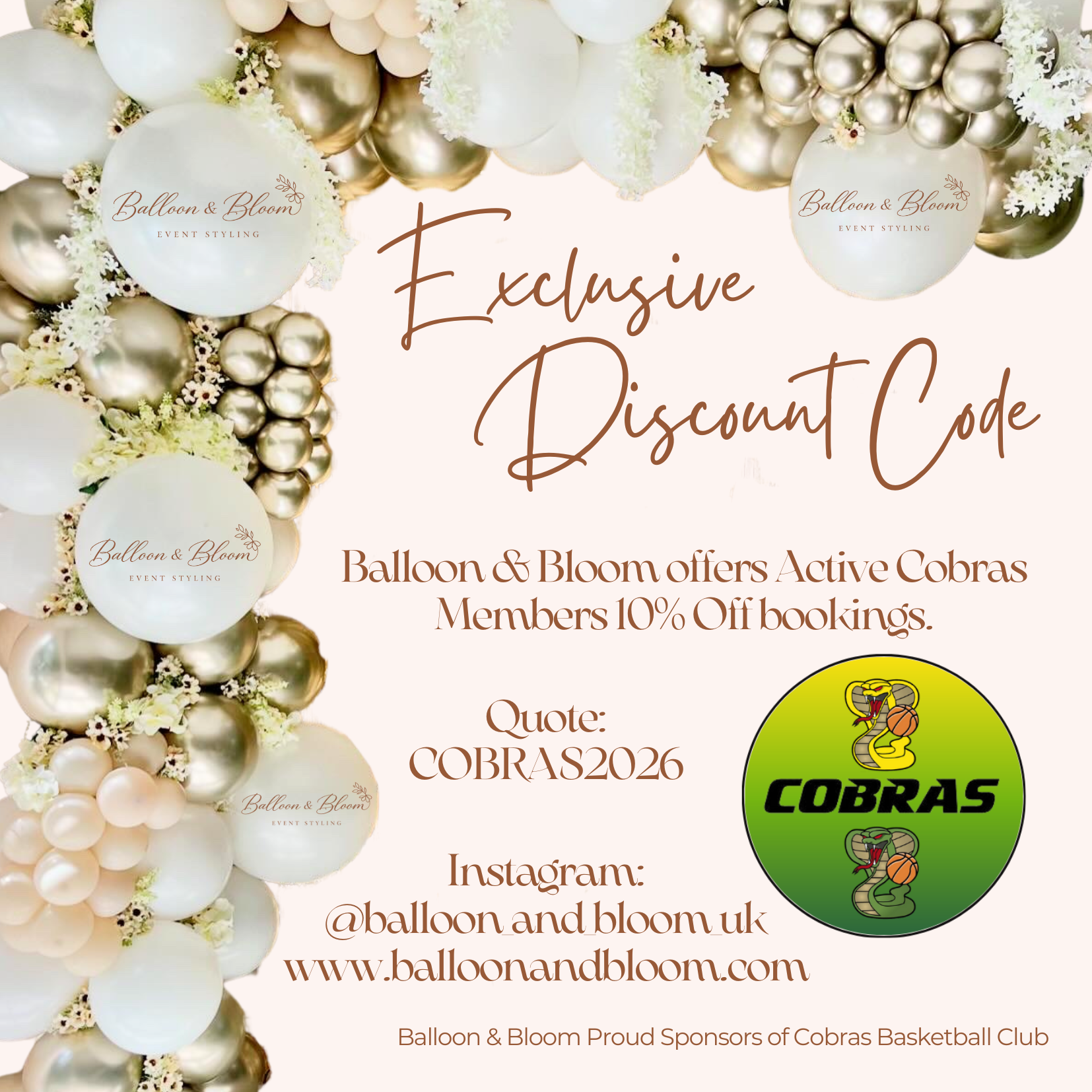 Balloon & Bloom : Balloon Decorations & Events