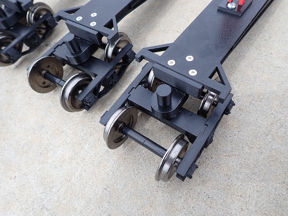 Thumbnail: Intermodal Spline 5-Car Set Fits Only 1:32 Semi-Trailers