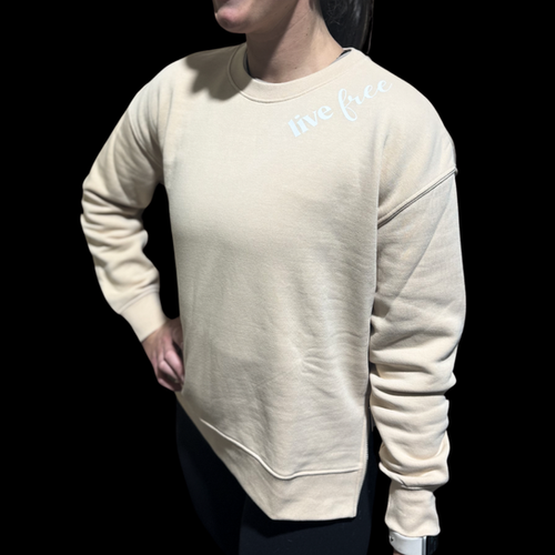 Side zip Sweater (FDTR600) | Freedom Fitness