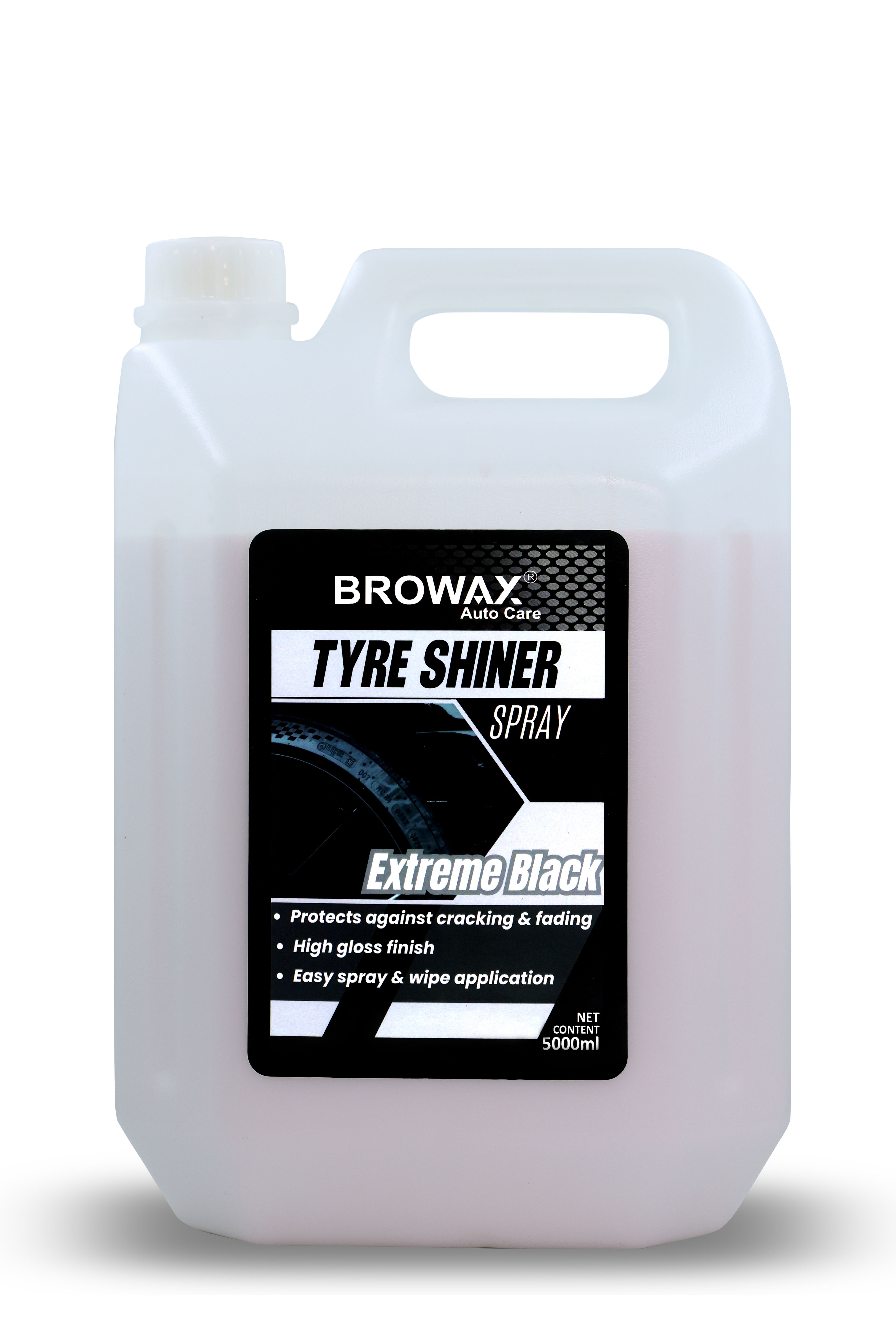 High-Gloss Tyre Polish for Car & Bike| Non-Greasy, Long-Lasting & Dirt-Repellent