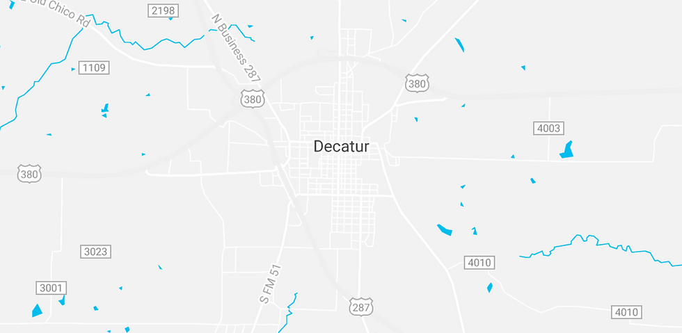 Map of Decatur