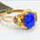 Thumbnail: Opal & Yellow Topaz Ring