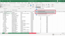 Inmovilizar encabezados en Excel