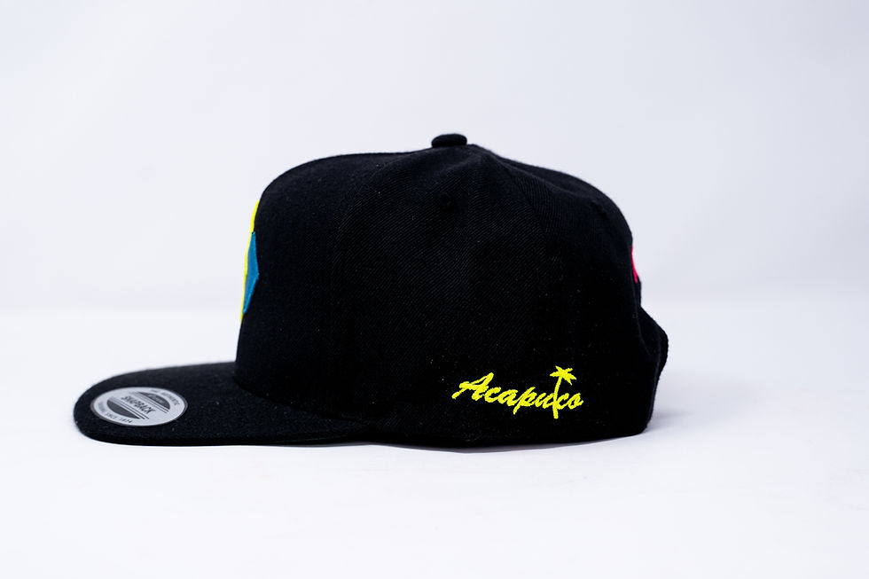 Miniatura: Gorra Snapback Negra Logo Raute Sport