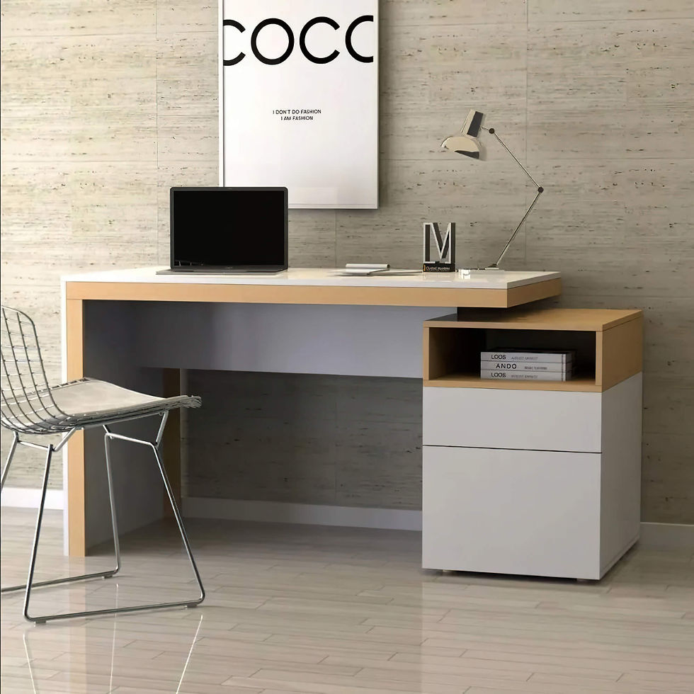 Miniatura: Escritorio Moderno con Cajonera