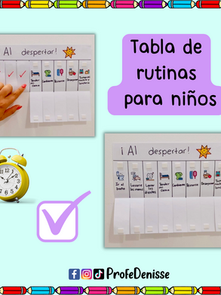 Tabla de rutinas