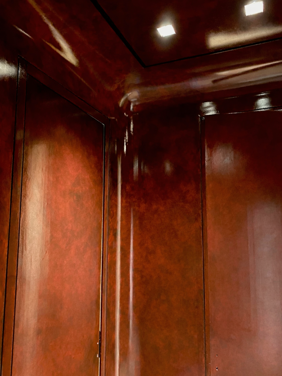 Red French Polish Room