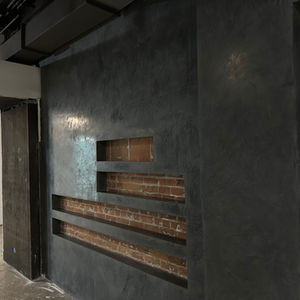 Dark Grey Venetian Plaster