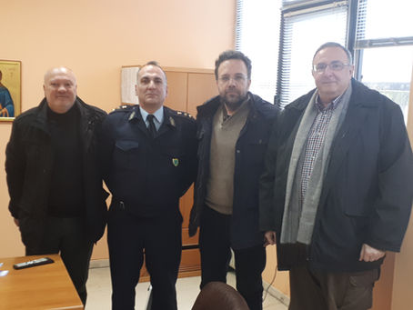 Η Ασφάλεια σε πρώτη προτεραιότητα!
Συνάντηση με το Διοικητή του Αστυνομικού Τμήματος Πεντέλης
