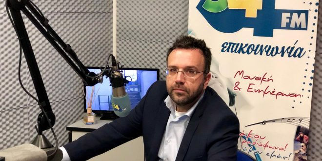Συνέντευξη του Ά. Παλαιοδημου  στον Επικοινωνία 94.0FM για την διοικητική διάλυση του Δήμου Πεντέλης