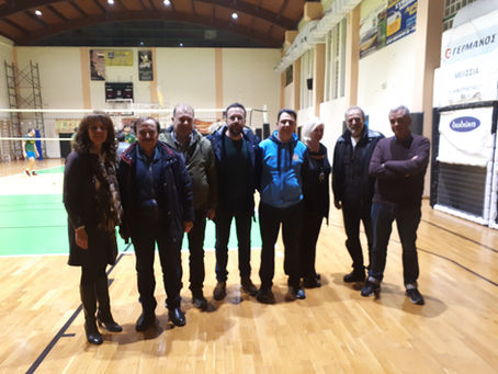 Συνάντηση με το Δ.Σ. του αθλητικού συλλόγου Σ.Φ.Α.Μ.  ΦΟΙΒΟΣ