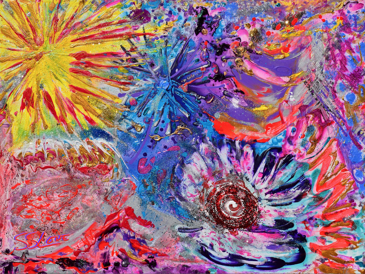 Quantum Sun Dance ~ SS Love 48x36