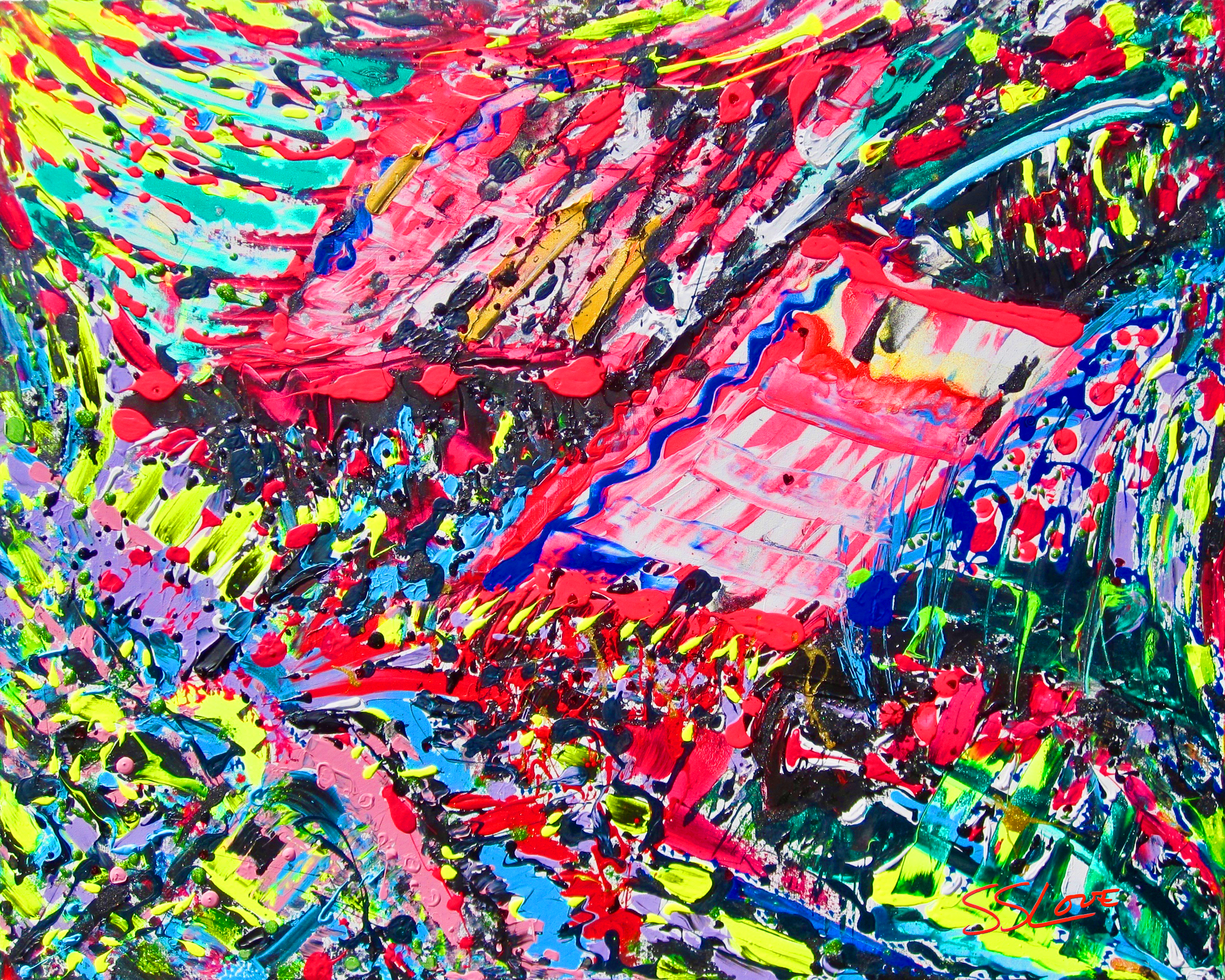 Window to the Soul ~SS Love 60x48