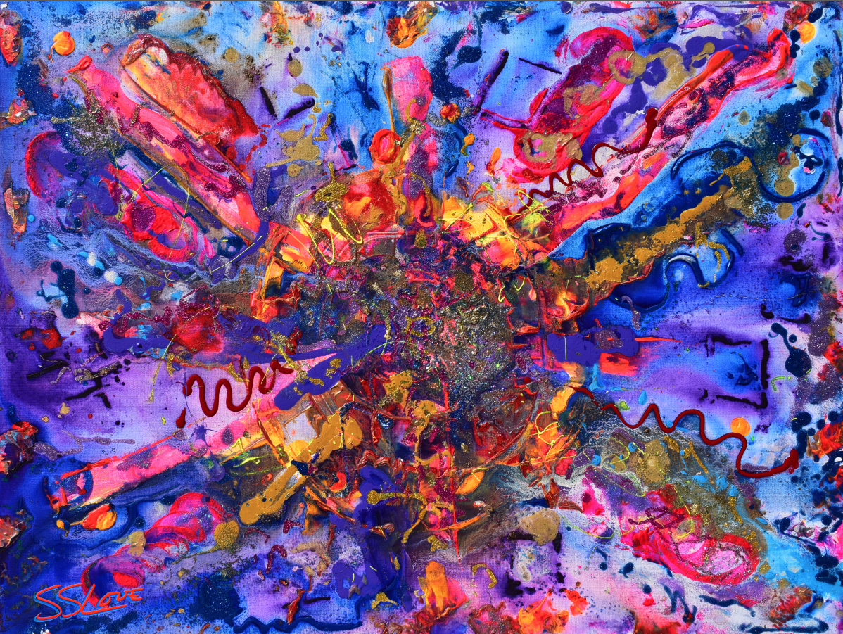 Hot Summer's Night SS Love 48x36