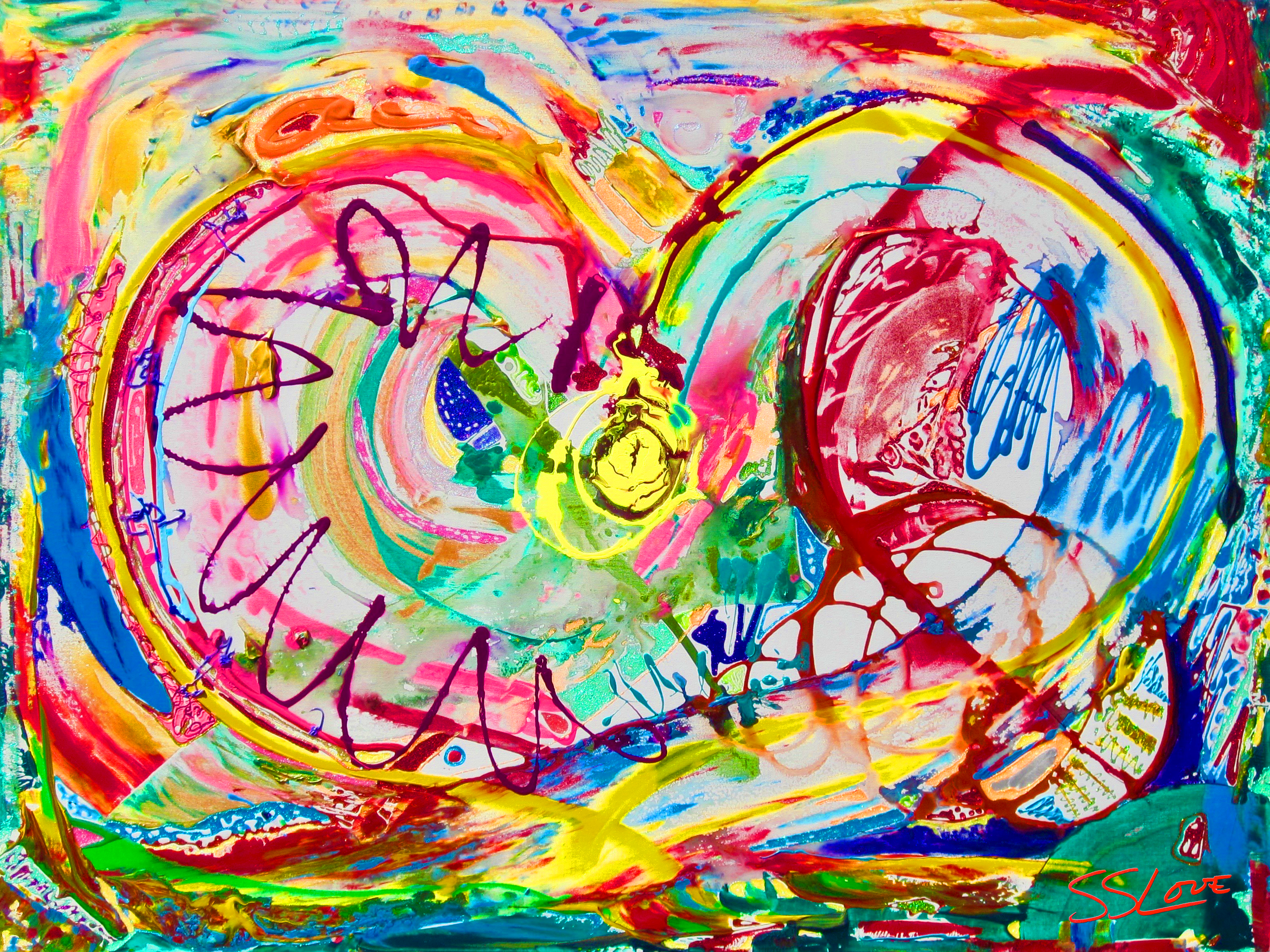 Love Flows ~ SS Love 48x36