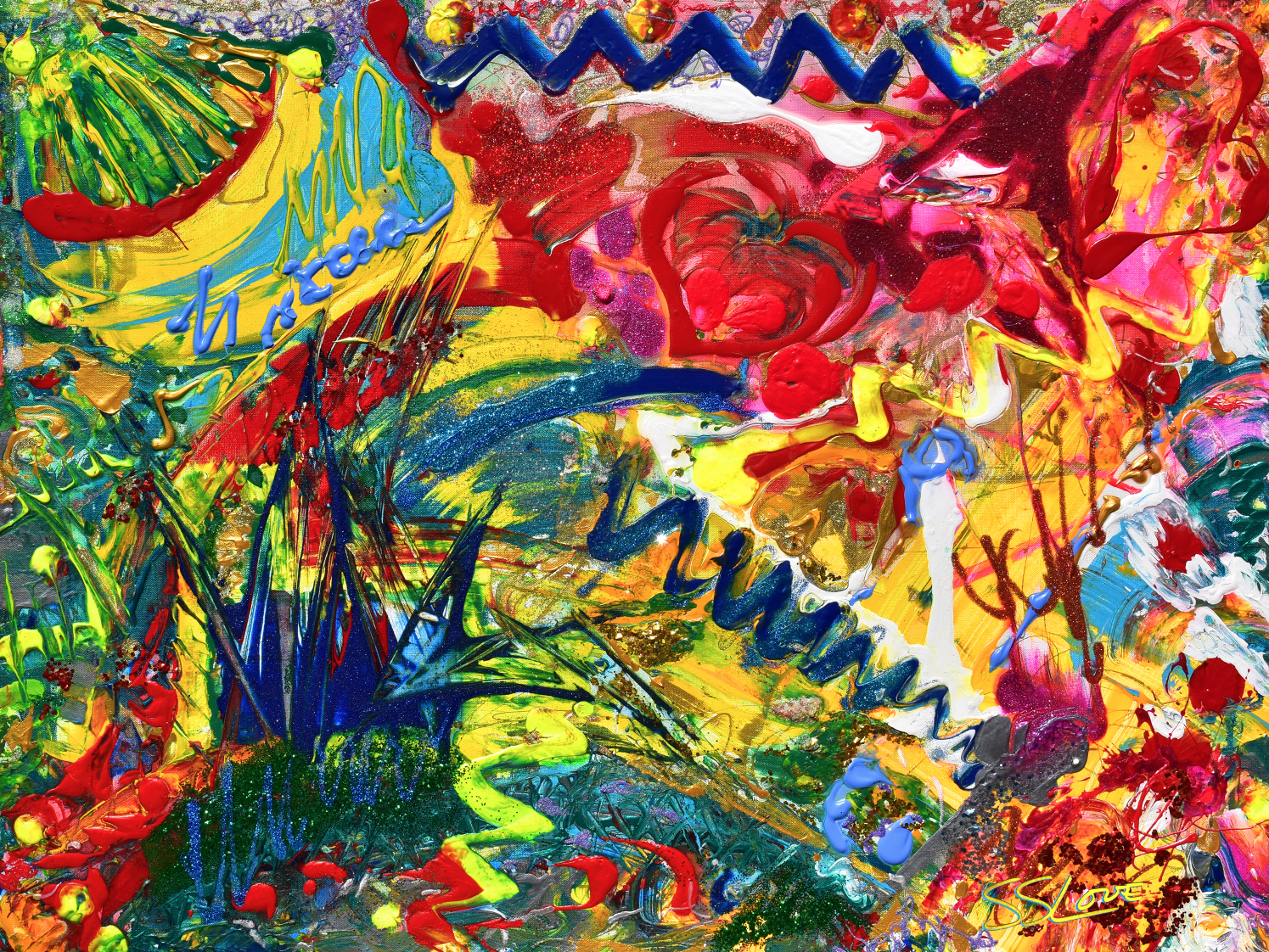 Sunny Day Love SS Love 40x30