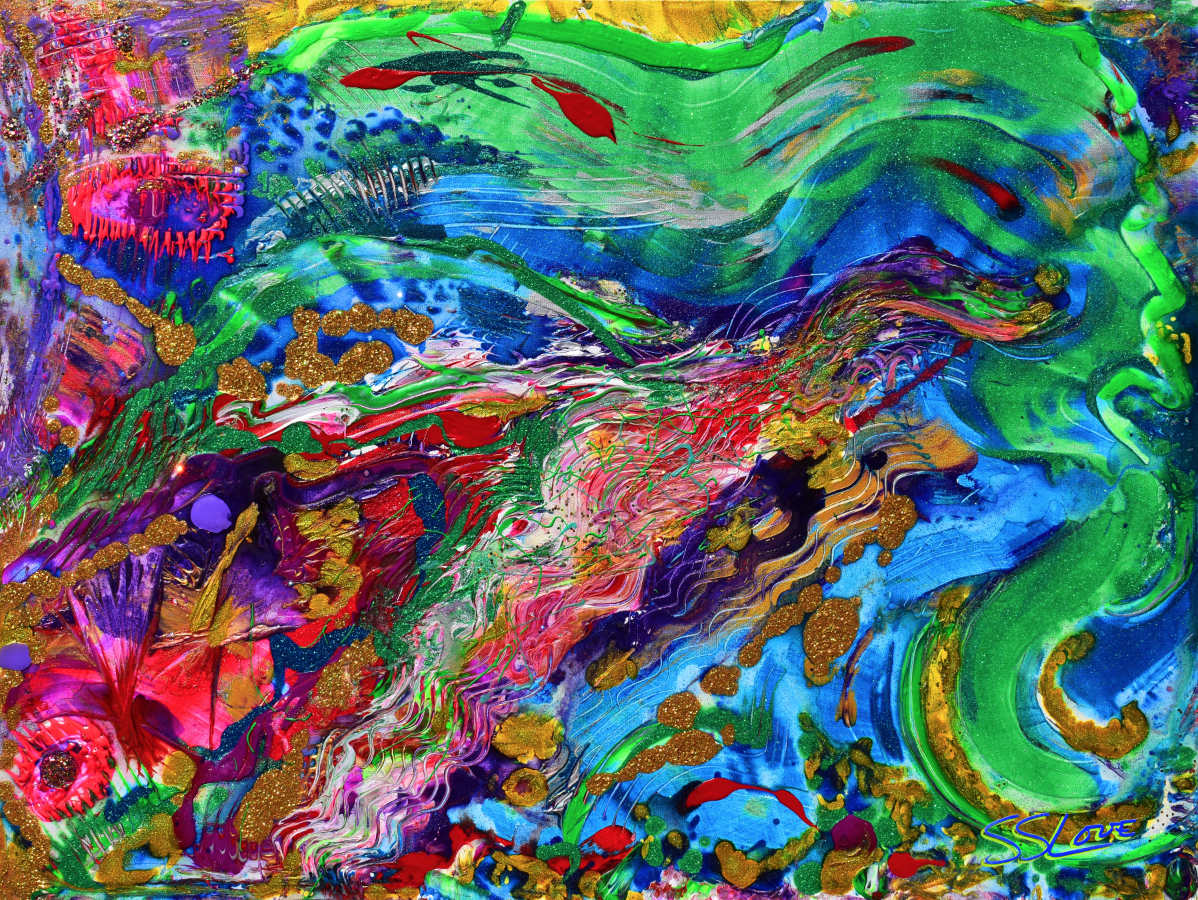 The Green Goddess SS Love 48x36